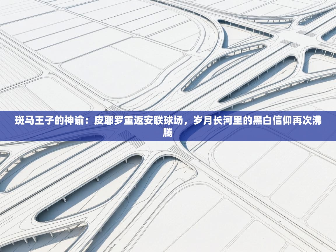 斑马王子的神谕:皮耶罗重返安联球场,岁月长河里的黑白信仰再次沸腾 第2张